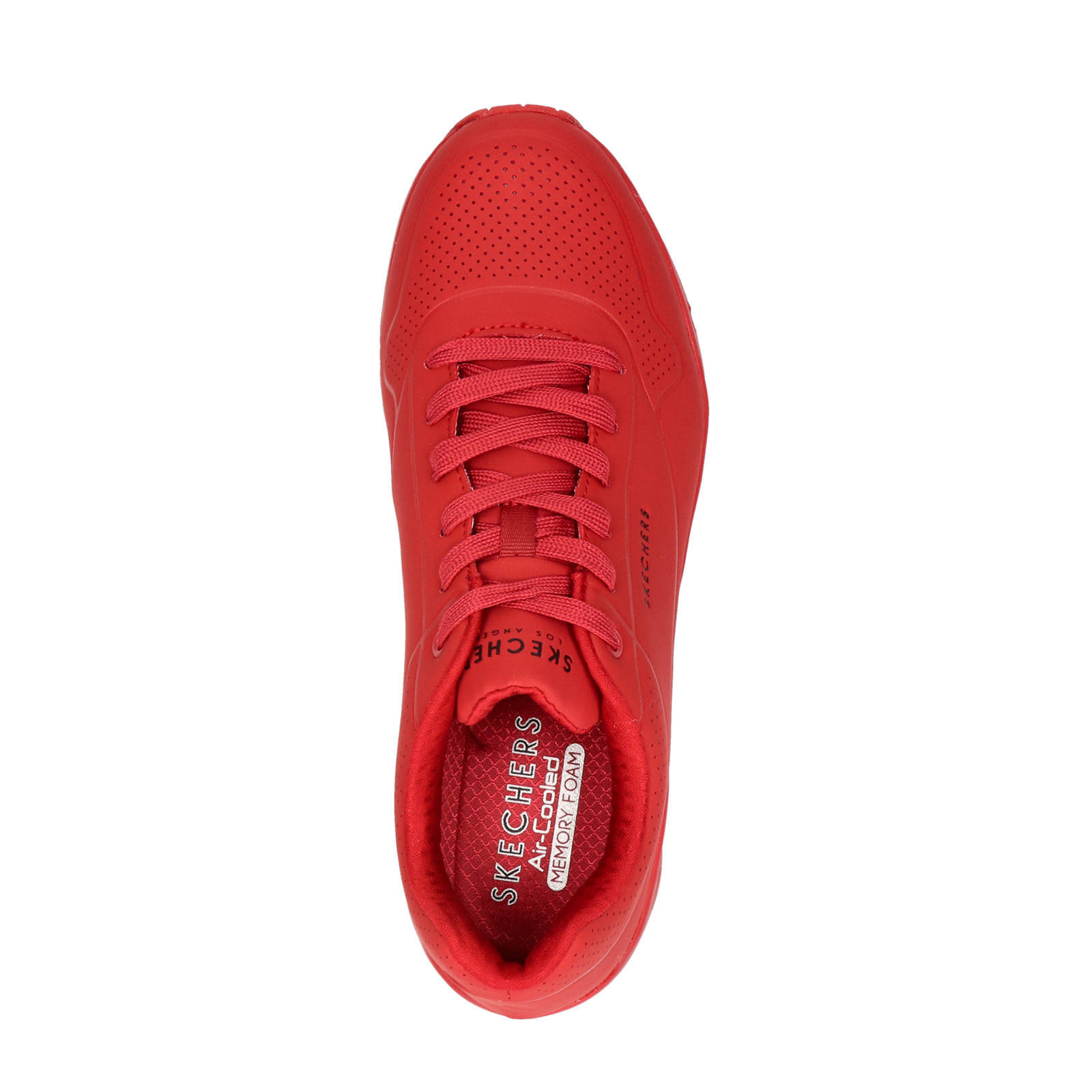 Skechers Street Uno sneakers koraalrood | wehkamp