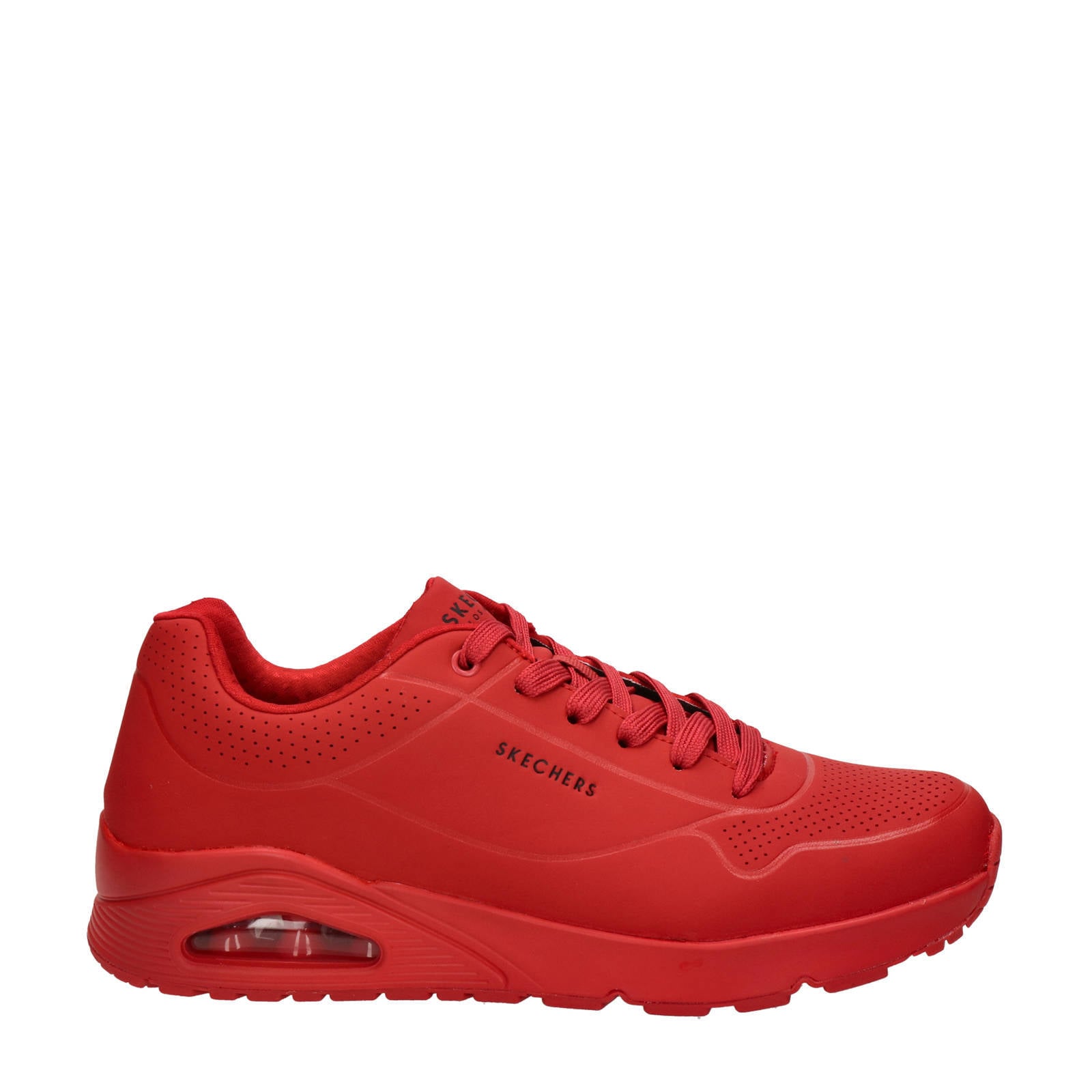 Skechers Street Uno sneakers koraalrood | wehkamp