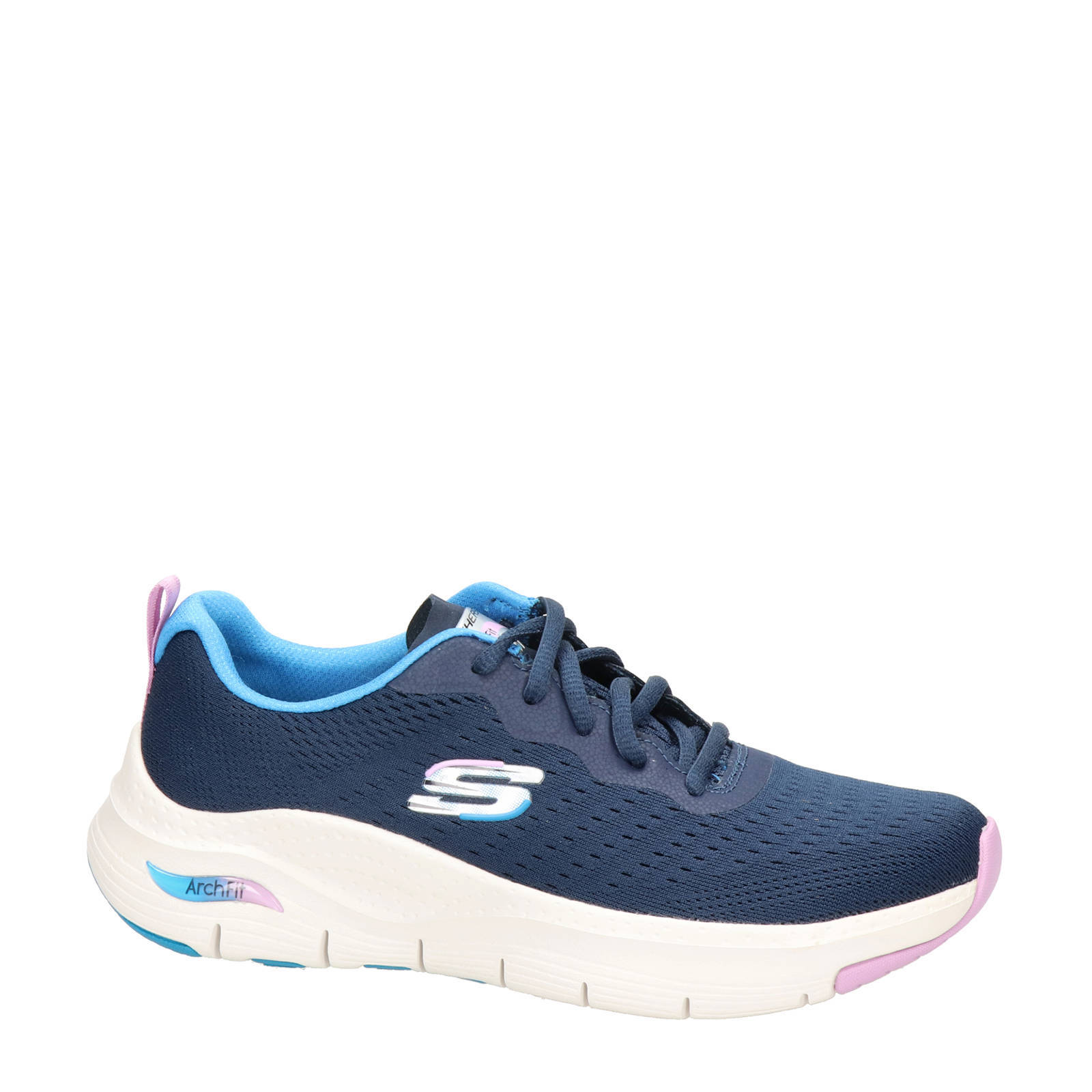 Skechers Arch Fit sneakers blauw | wehkamp