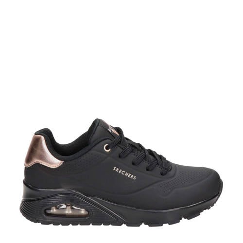 Skechers Uno sneakers zwart/roségoud afbeelding
