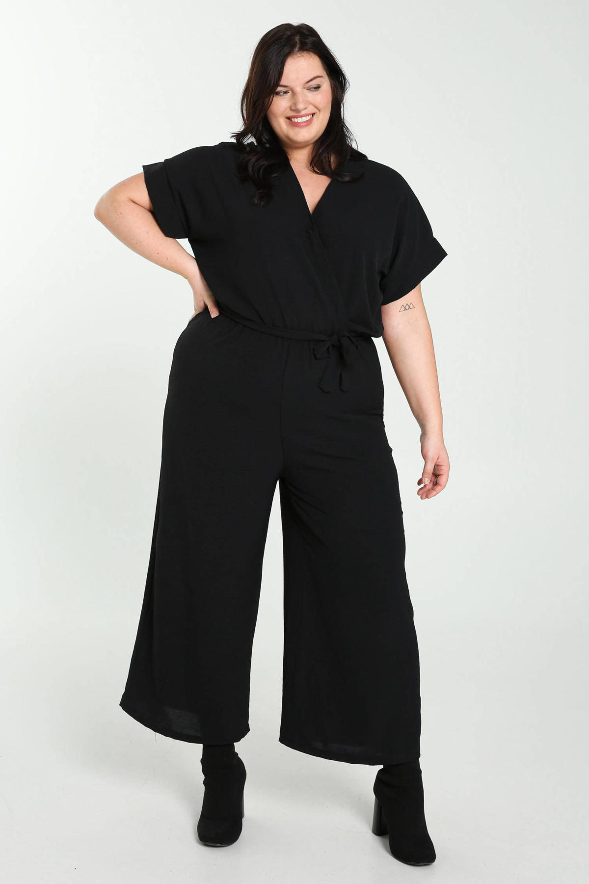 Paprika jumpsuit zwart wehkamp