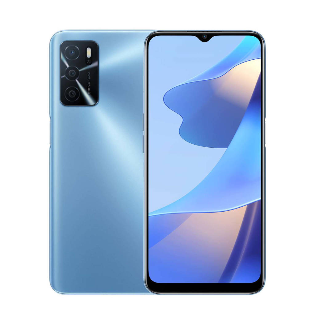 OPPO A16 smartphone, Blauw
