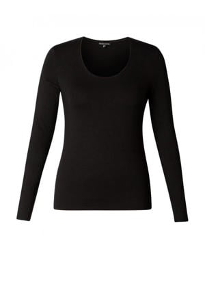 basic longsleeve Aso zwart
