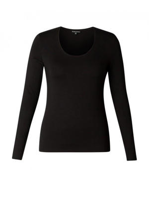 basic longsleeve Aso zwart
