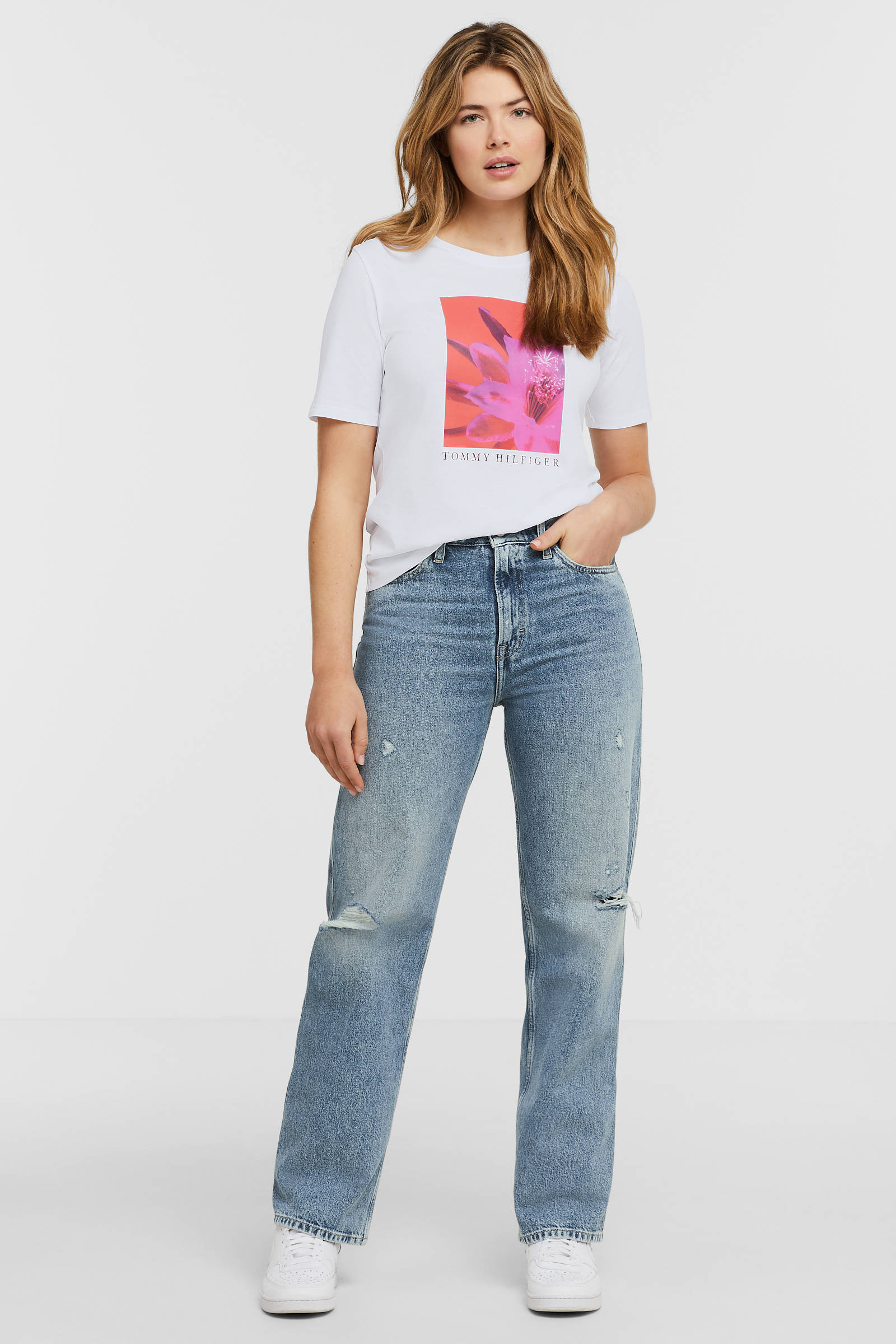 Tommy Jeans loose fit jeans voor dames online kopen? | Wehkamp