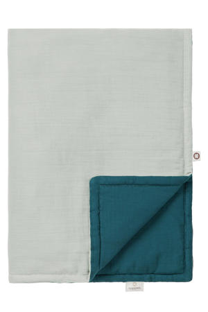 padded reversible baby wiegdeken 75x100 cm Puritan Gray