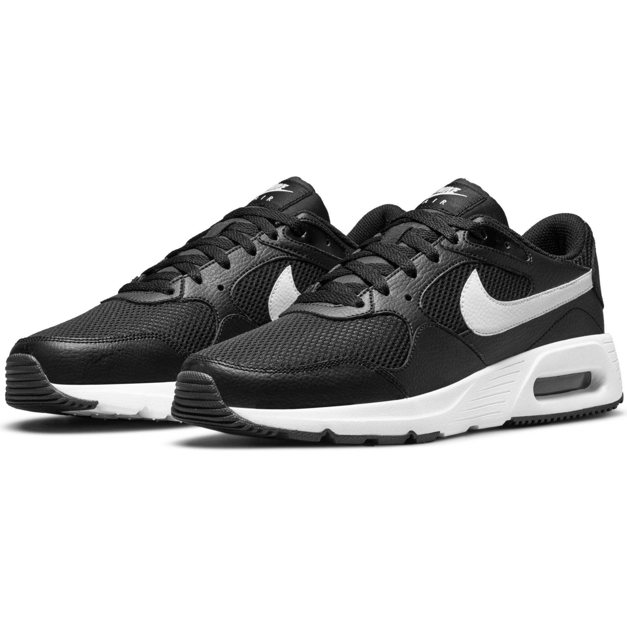 Nike air max wit zwart sales heren