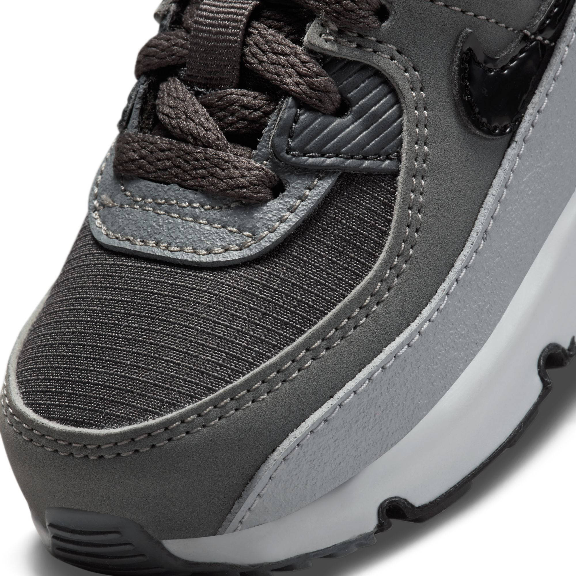Nike Air Max 90 sneakers antraciet/zwart/grijs | wehkamp
