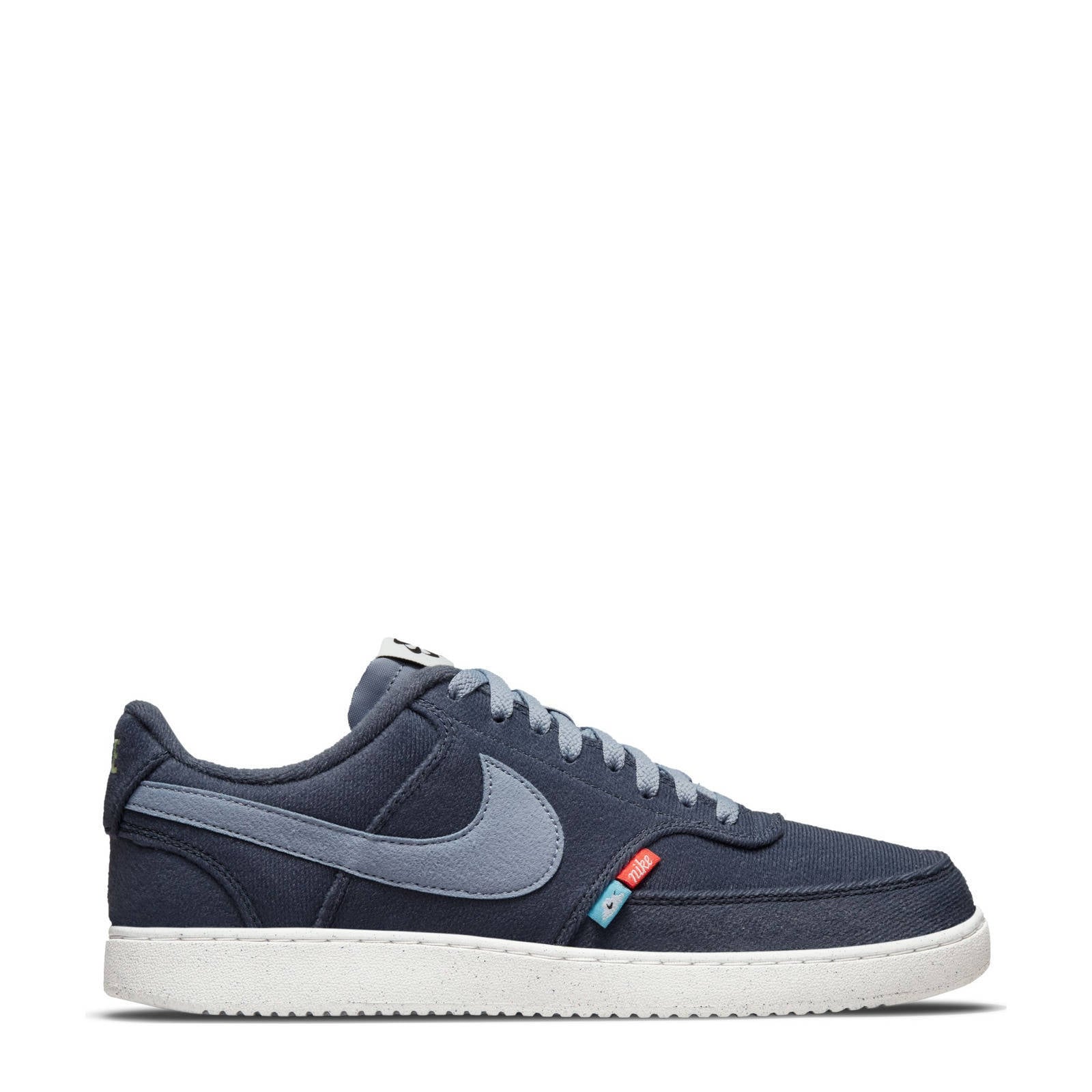 Nike Court Vision sneakers blauw/grijs | wehkamp