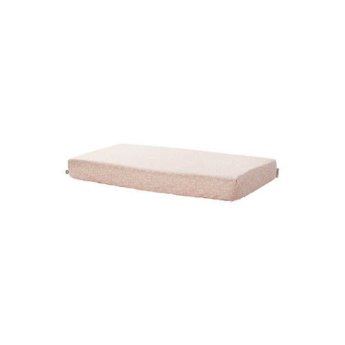 Noppies Baby Comfort Baby Comfort katoen Botanical poplin hoeslaken wieg 40x80 cm Misty Rose afbeelding