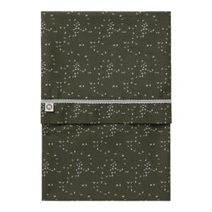 Botanical poplin reversible baby ledikantlaken 110x140 cm Beetle