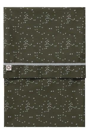 Botanical poplin reversible baby ledikantlaken 110x140 cm Beetle