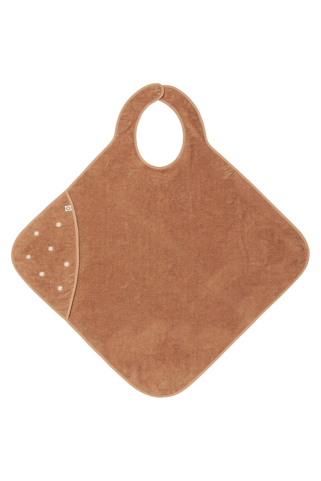 Noppies Baby Comfort Wearable Clover Terry badcape 105x110 cm Indian Tan, Bruin