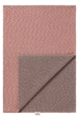 Melange knit reversible baby ledikantdeken 100x140 cm Misty Rose