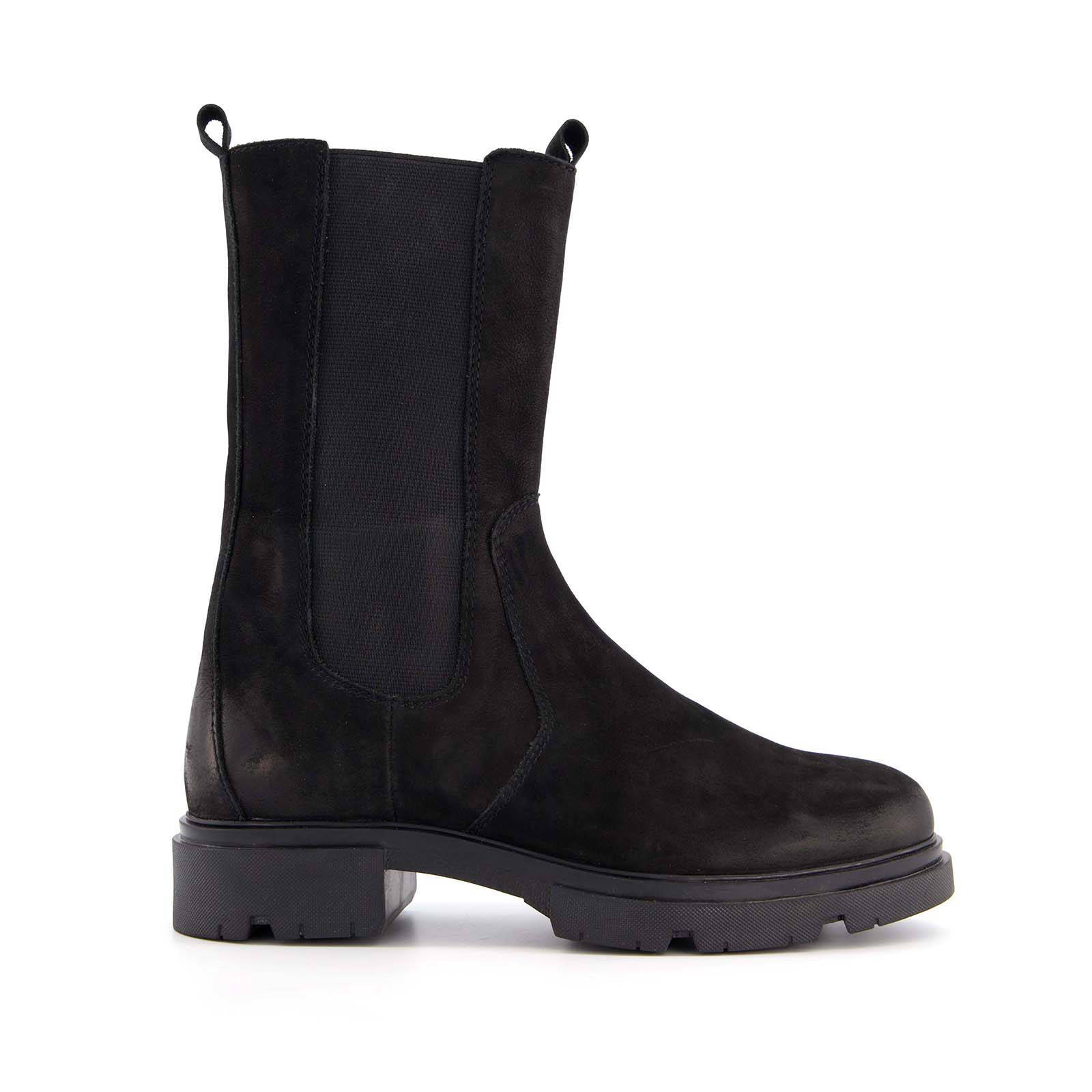 Scapino Harper suède chelsea boots taupe | wehkamp