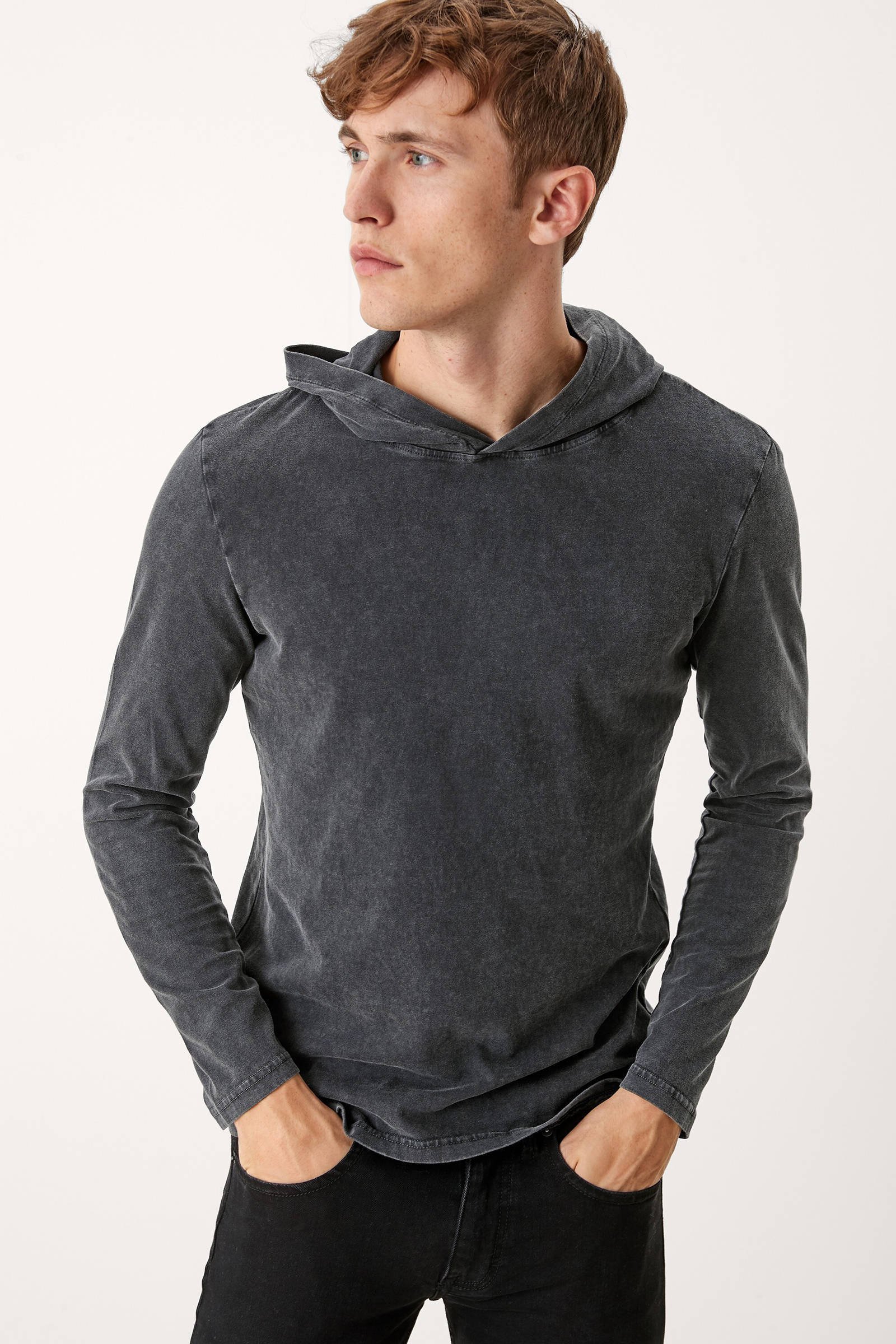 Longsleeve best sale met capuchon