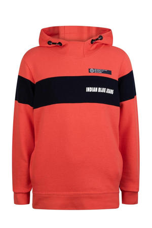 hoodie No guts oranje/zwart