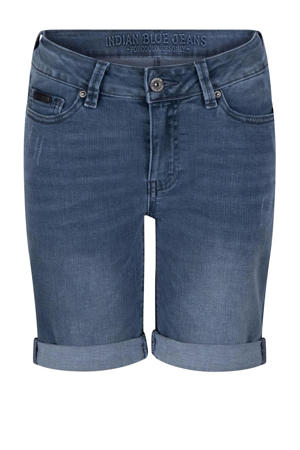 skinny jeans bermuda Andy blue grey denim
