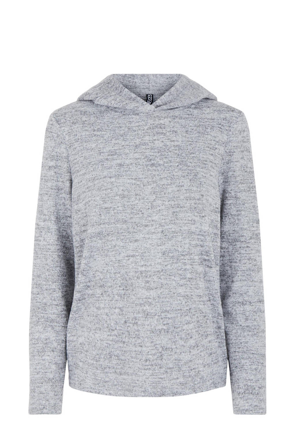PIECES hoodie PCPAM grijs