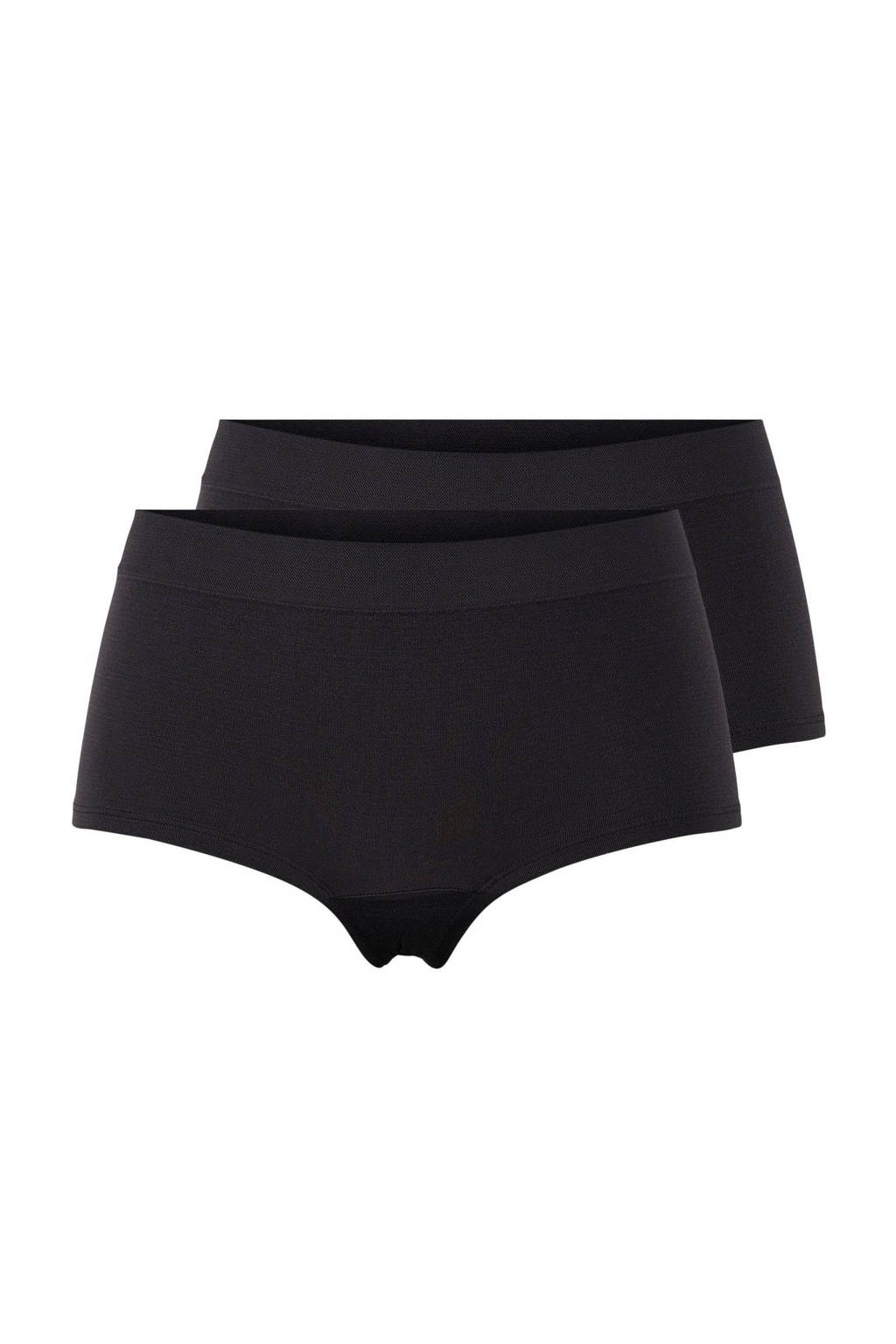 PIECES hipster PCSYMMI (set van 2) zwart, Zwart