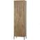 WOOOD New Gravure Hoge Kast - Eiken - Naturel - 210x60x42