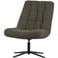 WOOOD Job Draaifauteuil - Teddy - Groen - 101x70x85