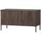 WOOOD New Gravure Tv Meubel - Essen - Espresso - 56x100x44
