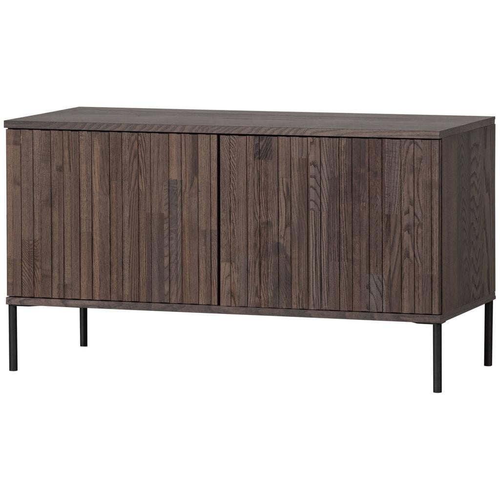 WOOOD New Gravure Tv Meubel - Grenen - Bordeauxrood - 56x100x44