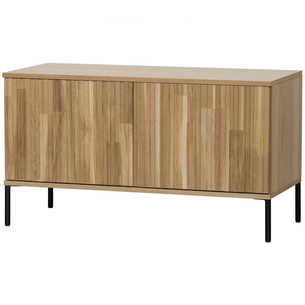 WOOOD WOOOD New Gravure Tv Meubel - Grenen - Bordeauxrood - 56x100x44