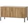 WOOOD WOOOD New Gravure Tv Meubel - Grenen - Bordeauxrood - 56x100x44