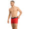 Puma zwemboxer met logo rood