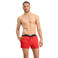 Puma zwemshort met logo rood