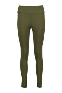 Groene dames Scapino Osaga sportlegging van polyamide met slim fit, regular waist en elastische tailleband