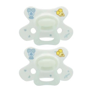 Fopspeen - 20+ Maanden - Woezel en Pip - Glow in the Dark - 2 st.