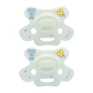 Fopspeen - 20+ Maanden - Woezel en Pip - Glow in the Dark - 2 st.
