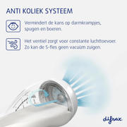 thumbnail: Difrax Brede S-Babyfles Anti Koliek - 310 ml - Bruin - Anti Colic tegen krampjes