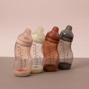 thumbnail: Difrax Brede S-Babyfles Anti Koliek - 310 ml - Bruin - Anti Colic tegen krampjes