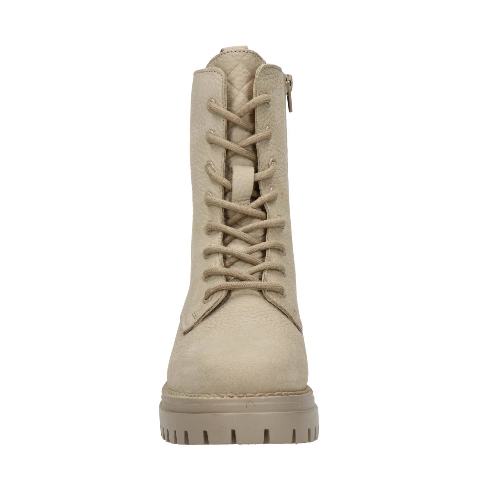 Nelson nubuck veterboots off white | wehkamp