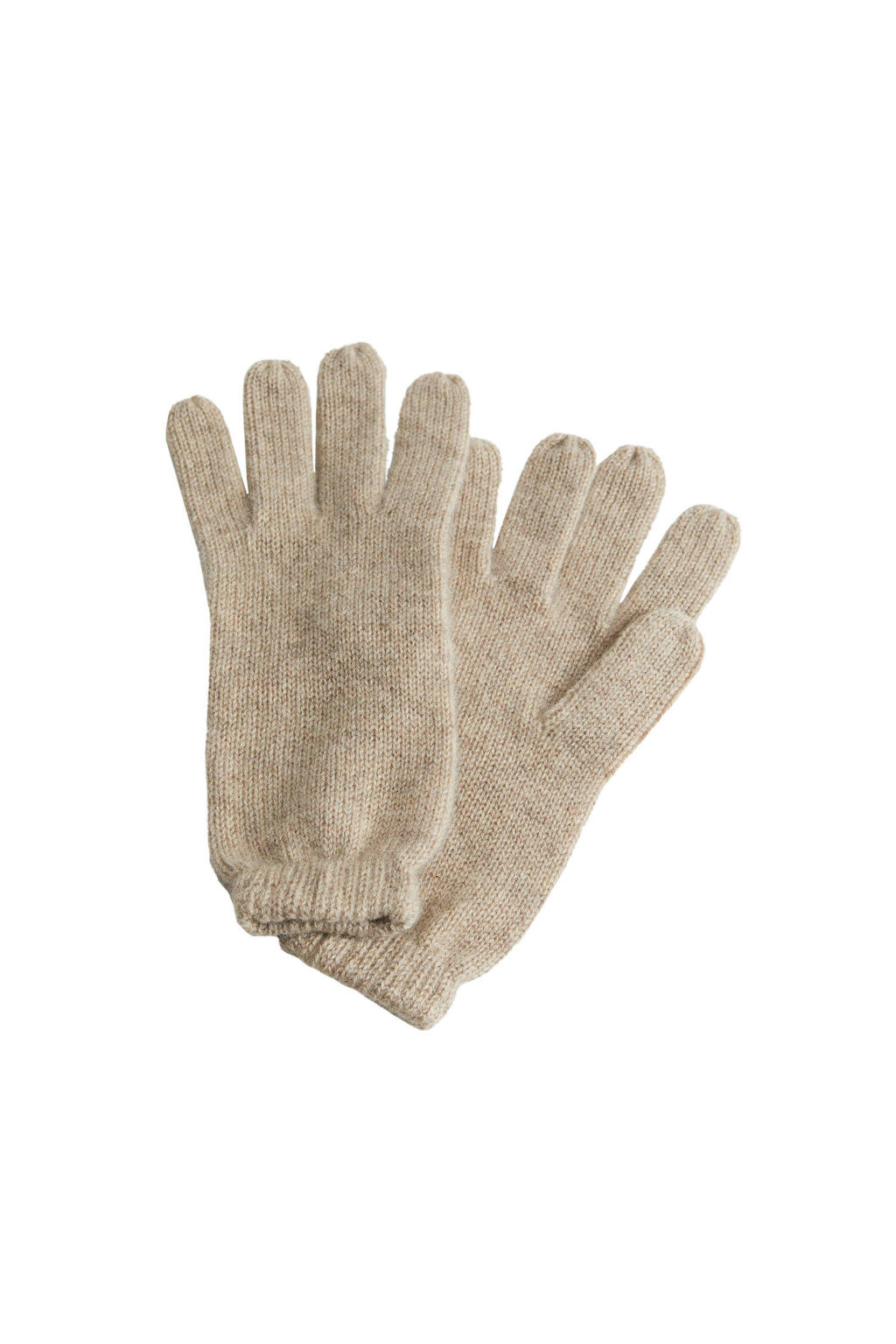 Mango handschoenen van kasjmier beige wehkamp