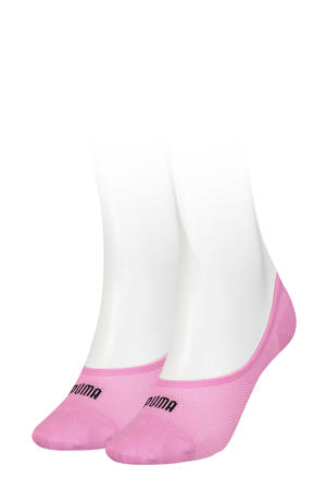 no-show sokken - set van 2 roze