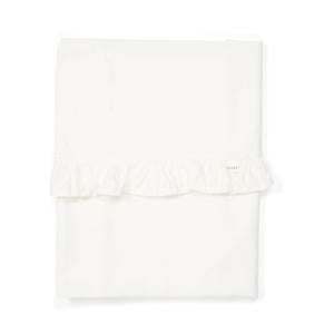 Ruffle baby ledikantlaken 110x140 cm off white