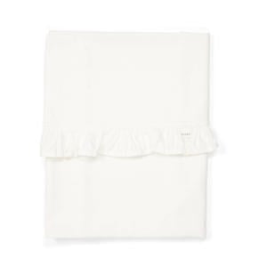 Ruffle baby ledikantlaken 110x140 cm off white