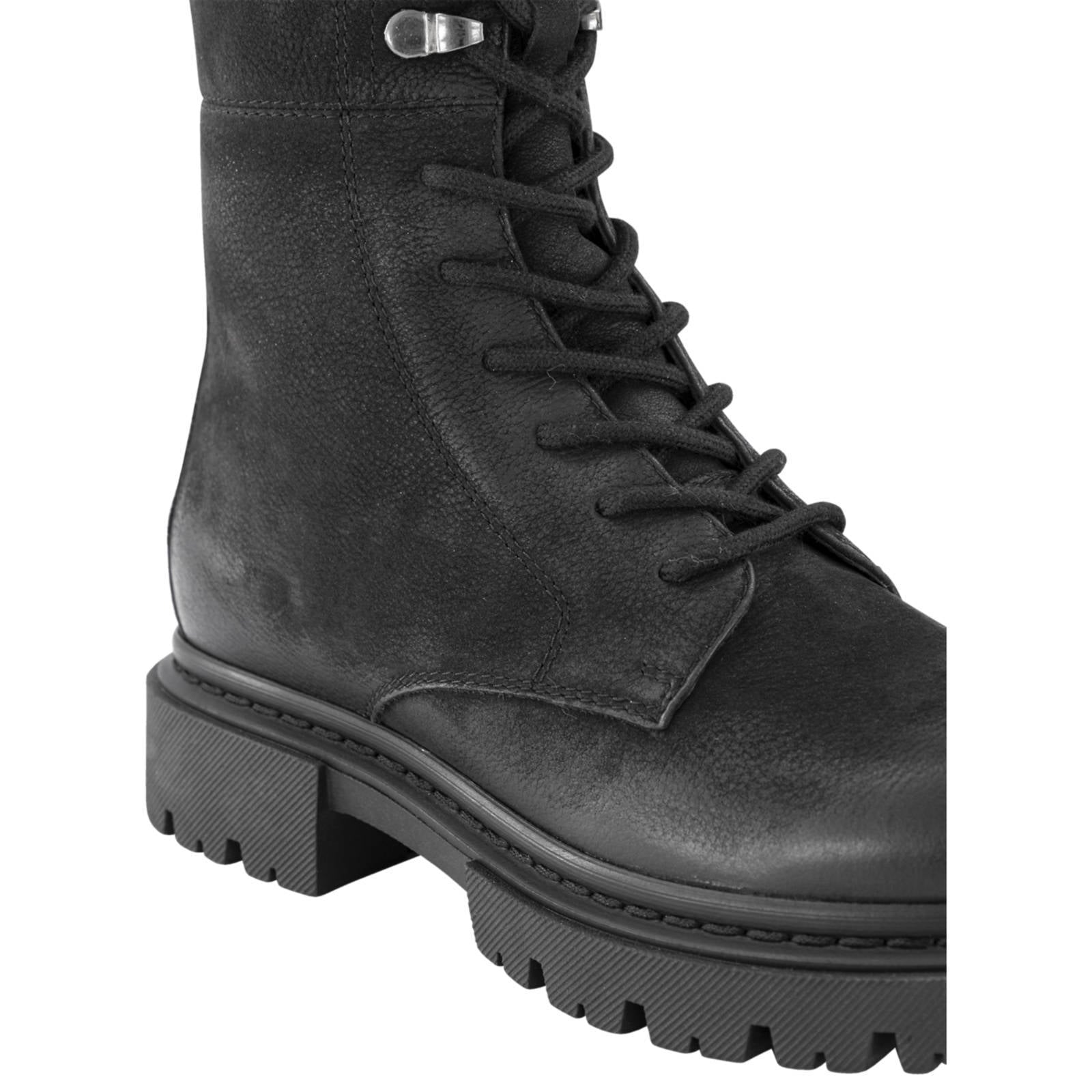 5th Avenue leren veterboots zwart | wehkamp