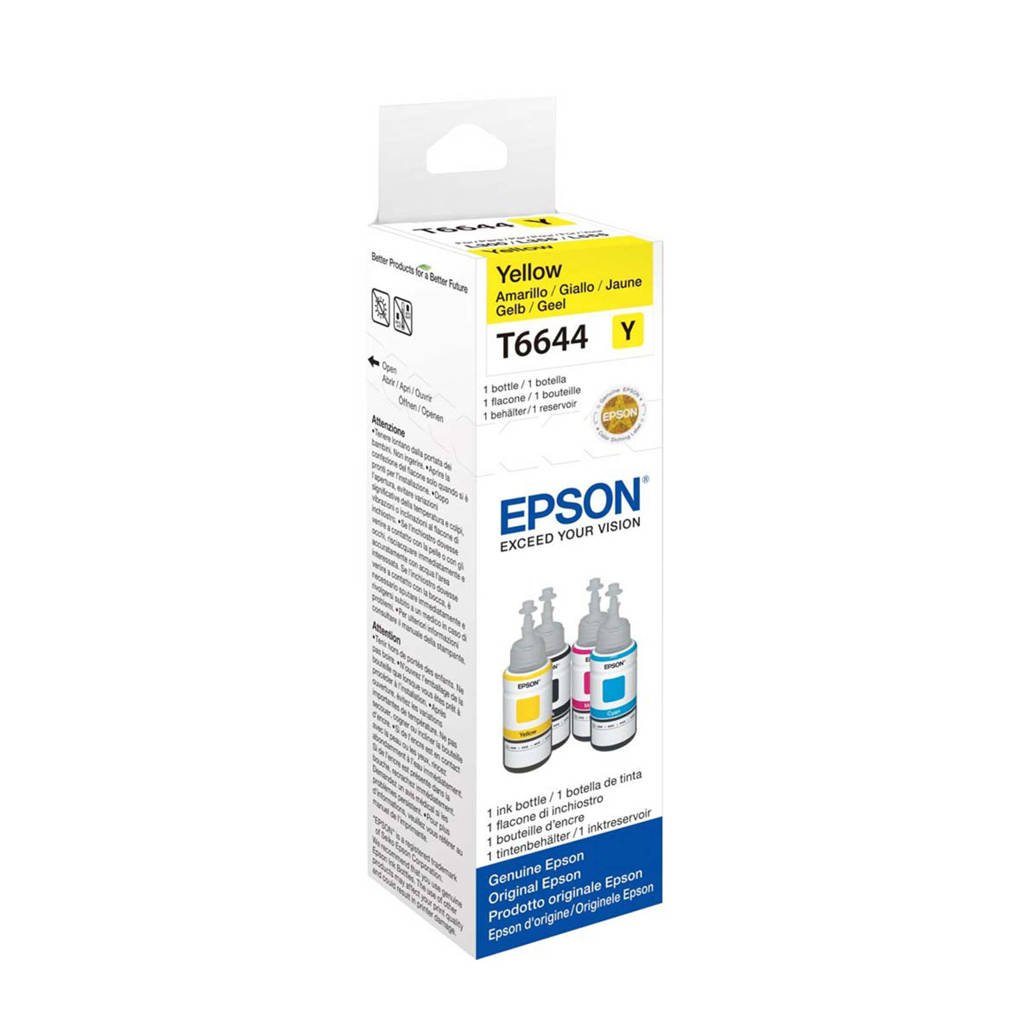 Epson T6644 YEL inktcartridge, Geel
