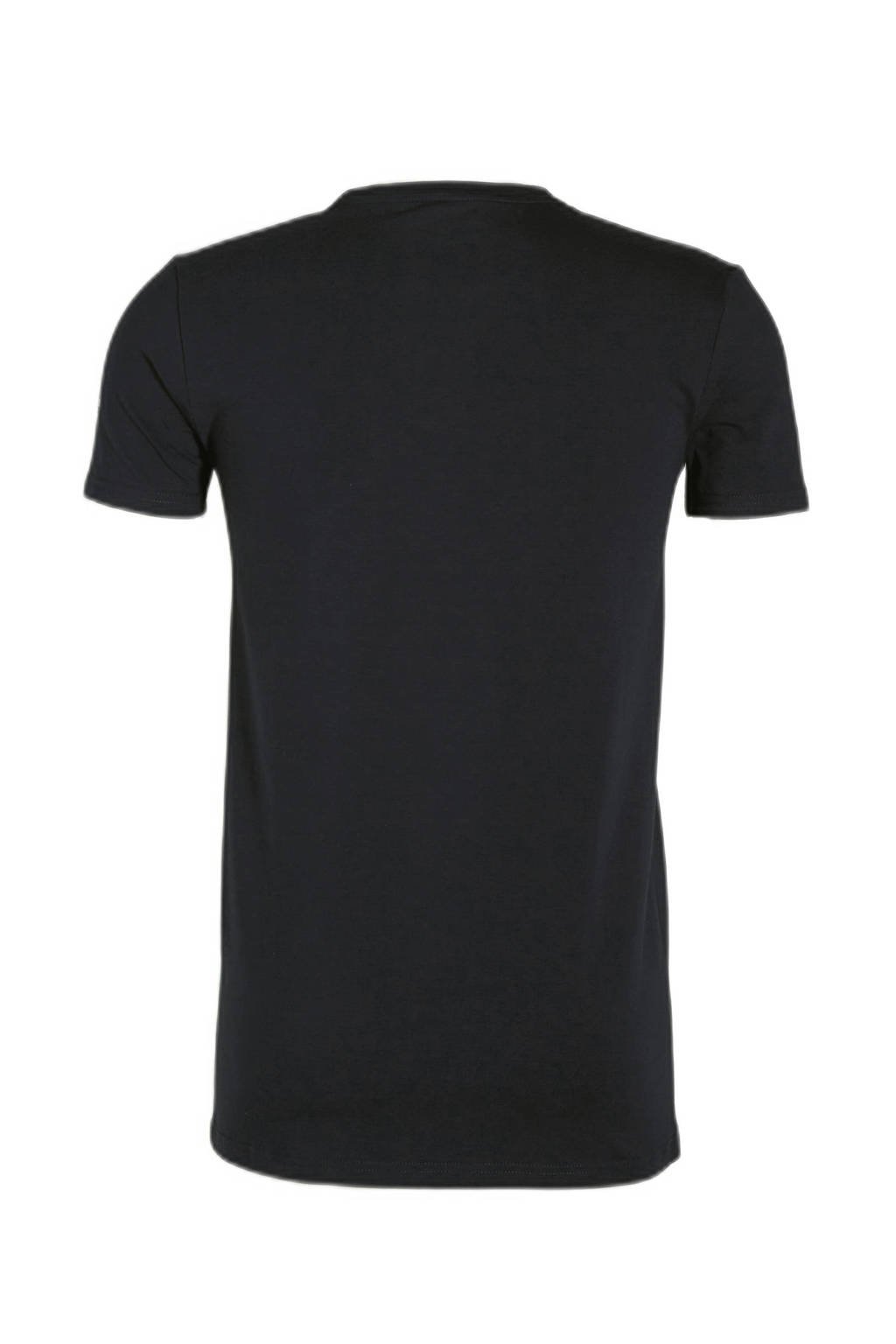 Attent Moet gelei PME Legend basic T-shirt (set van 2) 999 black | wehkamp