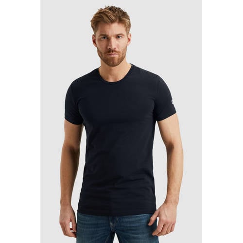 PME Legend basic T-shirt (set van 2) 5287 dark sapphire afbeelding