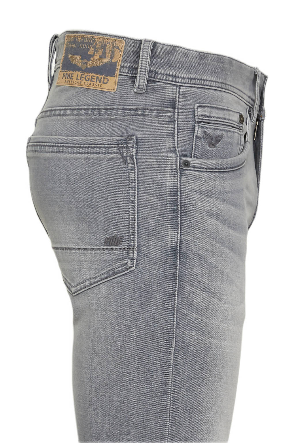 PME slim fit jeans Tailwheel LHG grijs | wehkamp