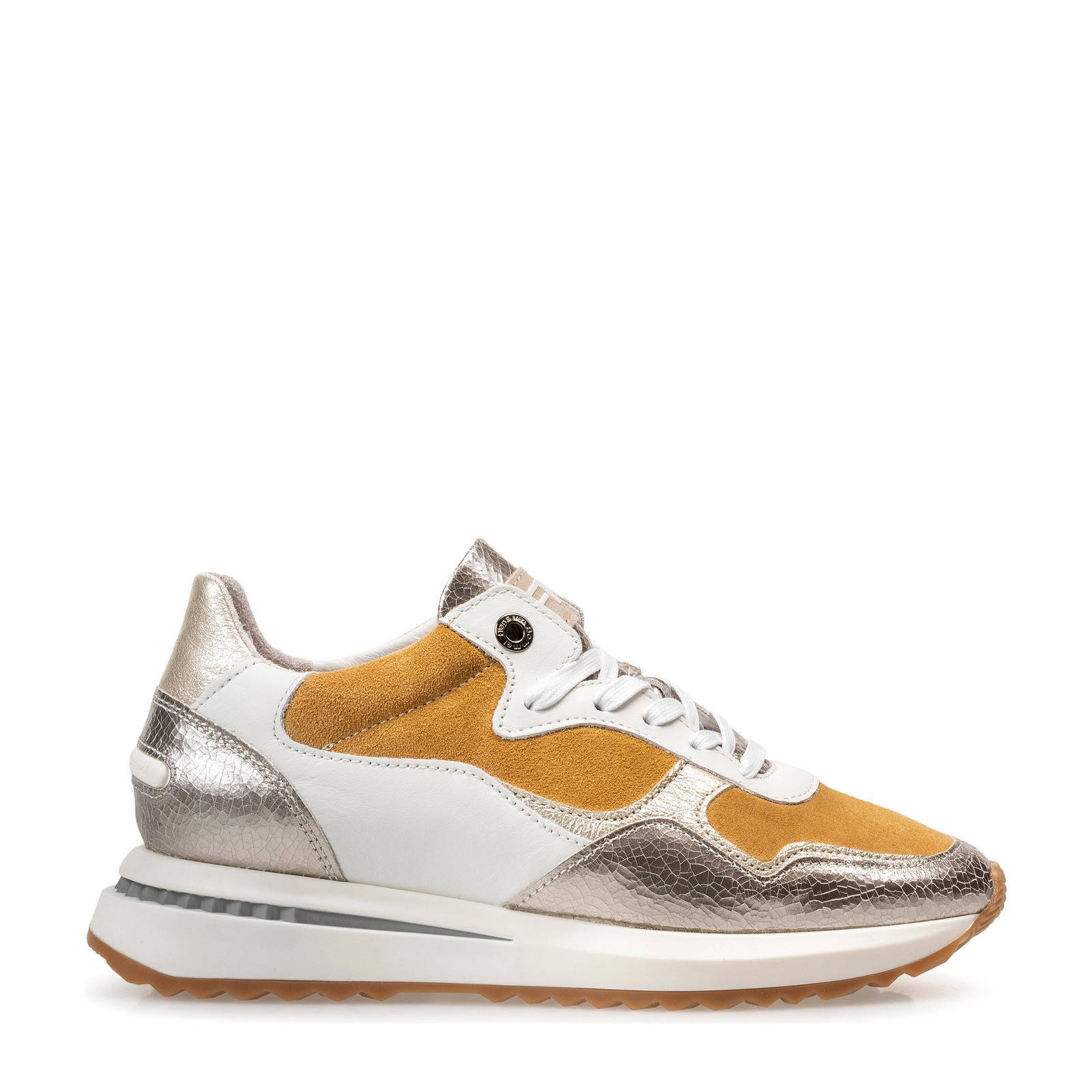 Floris van Bommel 85642 dames enkellaars Metallic | Schutrups Schoenen Exloo