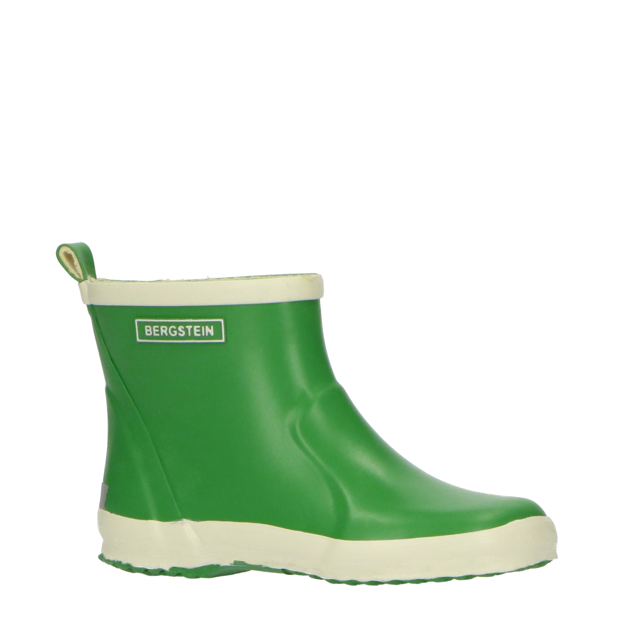 Bergstein Chelseaboot lage regenlaarzen groen/wit | wehkamp