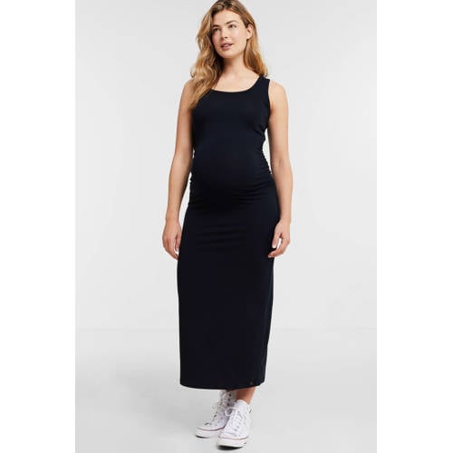 LOVE2WAIT zwangerschapsjurk donkerblauw afbeelding
